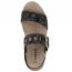 Naot Dynasty Wedge Sandal Reptile Patent Leather (Women's) 2