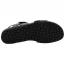Naot Krista Sandal Graphite Striped Suede with Black (Women's) 3