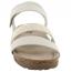 Naot Krista Sandal Soft Ivory Leather with Gold (Women's) 4