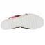 Naot Majorca Wedge Sandal Fuchsia Suede/Linen Raffia (Women's) 3