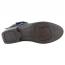 Naot Sumatra Boot Navy Velvet Nubuck/ Blue + Pewter Straps (Women's) 4