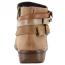 Naot Sumatra Boot Latte Brown Leather/ Acorn + Latte Straps (Women's) 5