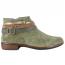 Naot Sumatra Boot Hunter Green Suede/ Green + Pewter Straps (Women's) 1
