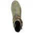Naot Sumatra Boot Hunter Green Suede/ Green + Pewter Straps (Women's) 3