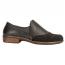 Naot Angin Loafer Black Velvet Nubuck/ Soft Black Leather (Women's) 1
