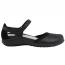 Naot Tekapo Shiny Black Leather/ Black Velvet Nubuck (Women's) 1