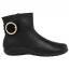 Naot Oamaru Boot Water Resistant Black Leather/ Black Velvet Nubuck (Women's) 1