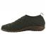 Naot Okahu Slip-On Olive/ Gold Sparkle Knit (Women's) 2