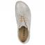 Naot Kumara Quartz Metallic Leather/ Platinum Striped Suede (Women's) 2