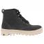 Naot Canoe Boot Black Embossed Suede (Women's) 1