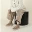 Naot Canoe Boot Almond Suede (Women's) 5