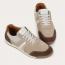 Naot Spin Sneaker Beige/ Brown Suede Combo (Men's) 5