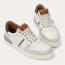 Naot Swift Sneaker White/ Brown/ Navy (Men's) 4