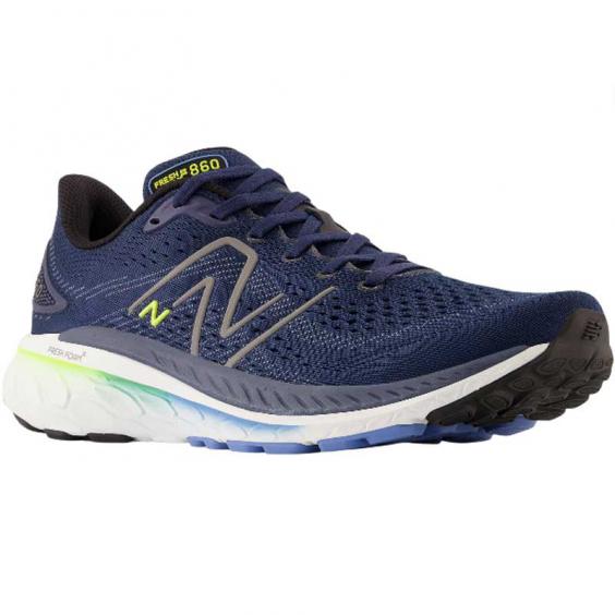 New Balance Fresh Foam X 860v13 Navy/ Dark Silver Metallic/ Cosmic Pineapple (Men's)