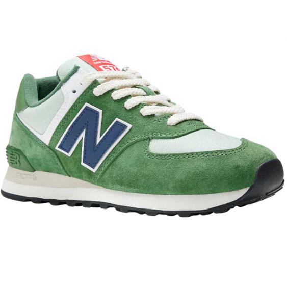 New Balance 574 Sneaker Green/ Navy (Men's)