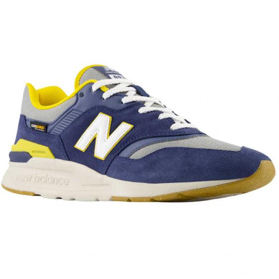 New Balance 997H Sneaker Navy/ Indigo/ Gray/ Lemon (Men's)