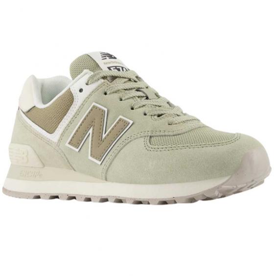 New balance 574 classic olive best sale