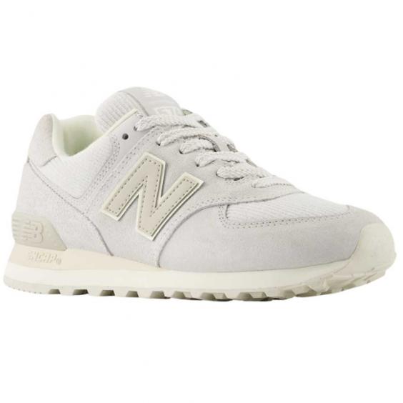 New Balance 574 Retro Sneaker Grey/ Calcium (Women's)