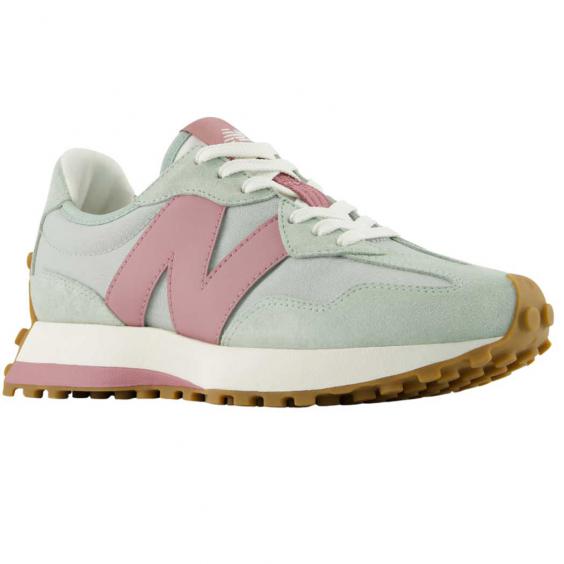 New Balance 327 Retro Sneaker Lone Star Grey/ Rosewood (Women's)