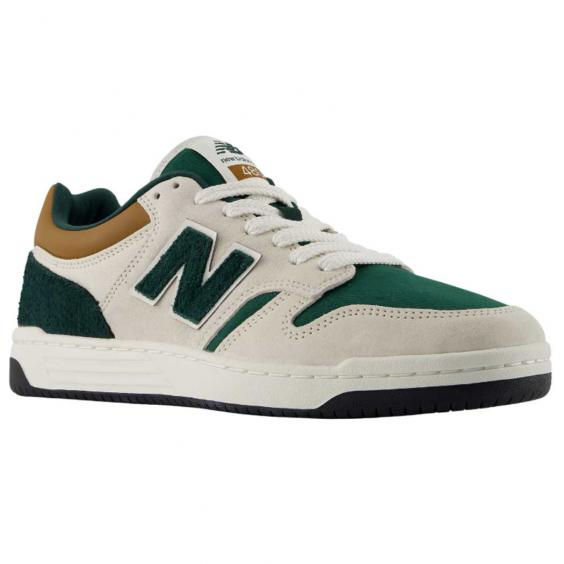 New Balance 480 Retro Sneaker Linen/ Nordic Green (Men's)