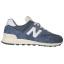 New Balance 574 Retro Sneaker Vintage Indigo/ White/ Angora (Men's) 1