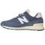 New Balance 574 Retro Sneaker Vintage Indigo/ White/ Angora (Men's) 2