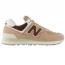 New Balance 574 Retro Sneaker Taupe/ Rich Oak/ Turtledove (Women's) 1