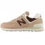 New Balance 574 Retro Sneaker Taupe/ Rich Oak/ Turtledove (Women's) 2