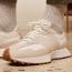 New Balance 327 Retro Sneaker Linen/ Sea Salt (Women's) 5