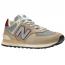 New Balance 574 Sneaker Arid Stone/ Monarch Burgundy (Men's)