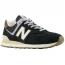 New Balance 574 Retro Sneaker Brown/ Dark Silver Metallic (Men's)