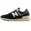 New Balance 574 Retro Sneaker Brown/ Dark Silver Metallic (Men's) 2