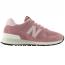 New Balance 574 Retro Sneaker Alpha Pink/ White (Women's) 1