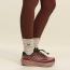 New Balance 1080v15 Cherry Leather/ Fast Track (Women's) 5