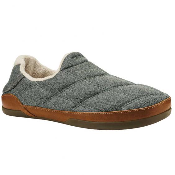 OluKai Puku'i Slipper Ash/ Ash (Men's)