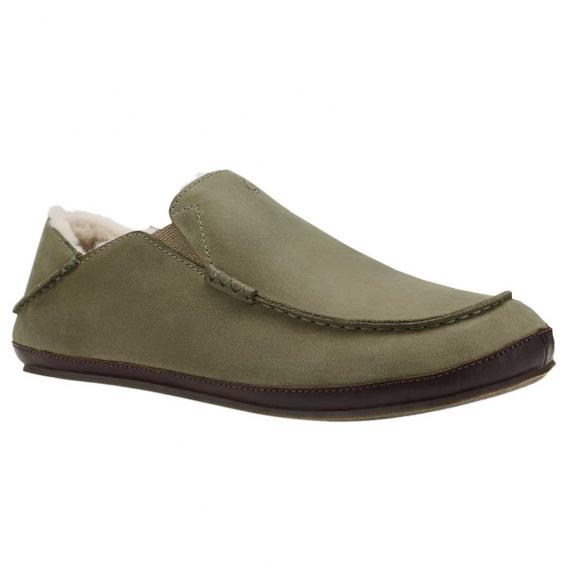 OluKai Moloa Slipper Clay/ Dark Java (Men's)