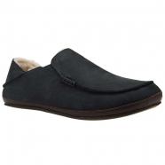OluKai Moloa Slipper Black/ Dark Java (Men's)