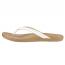 OluKai Ho'Opio Malua Sandal Bright White/ Warm Sand (Women's) 2