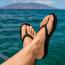 OluKai Ho'Opio Malua Sandal Lava Rock/ Lava Rock (Women's) 5