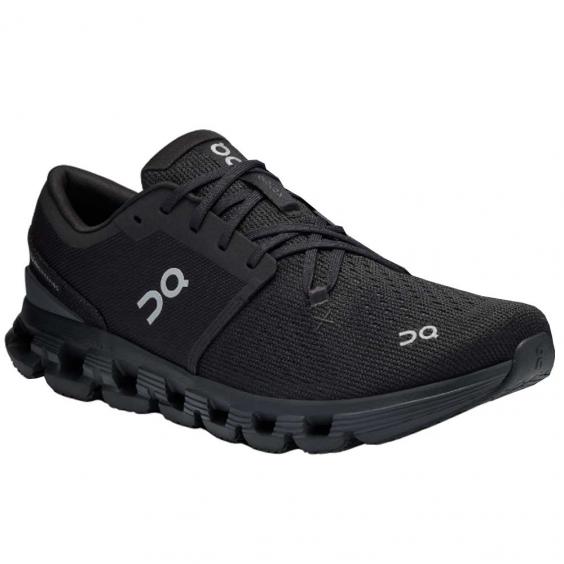 On Running Cloud X4 Running Shoes Black/ Eclipse (Men's)