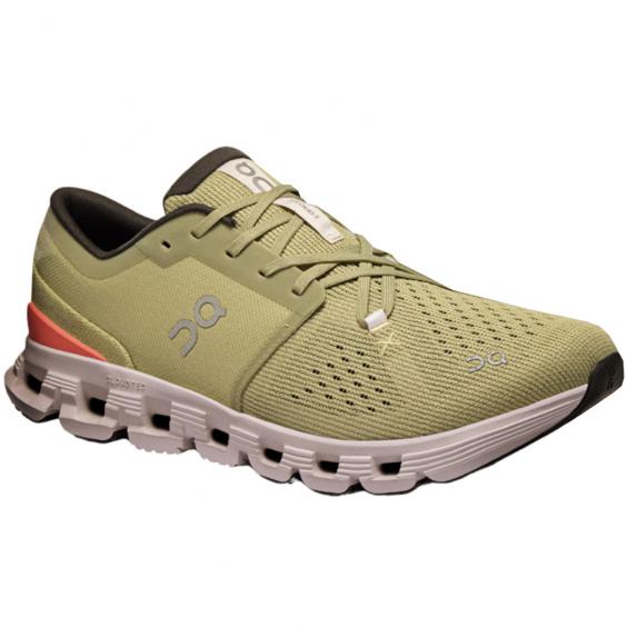 On Running Cloud X4 Running Shoe Casper/ Salmon (Men's)