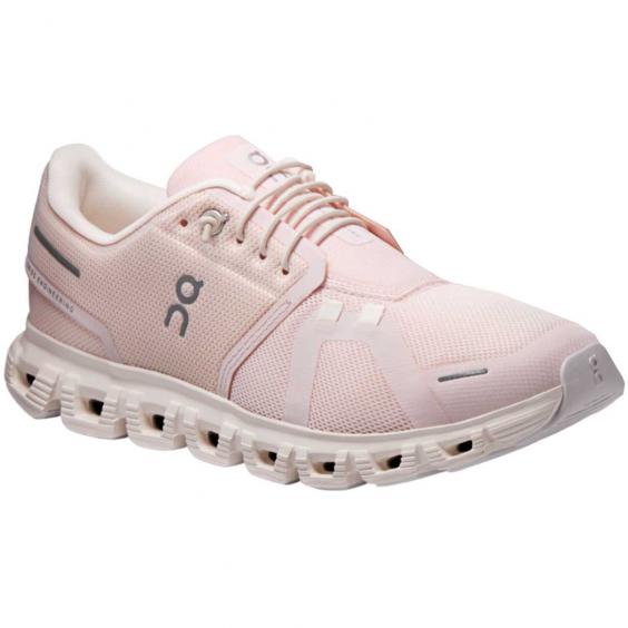 On Running Cloud 6 Running Shoe Salt/ Gardenia (Women's)