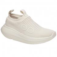 Oofos Oomy Zen Slip In Sneaker Chalk (Women's)
