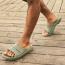 Oofos Ooahh Slide Sandal Foliage (Men's) 5