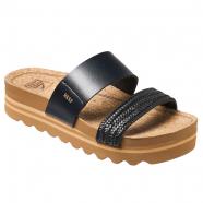 Reef Cushion Vista Hi Slide Black Braid (Women's)