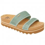 Reef Cushion Vista Hi Slide Frosty Raffia (Women's)