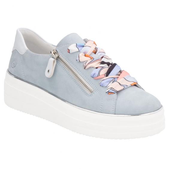 Remonte by Rieker Julika D1C06 Platform Sneaker Blue/ Weiss (Women's)