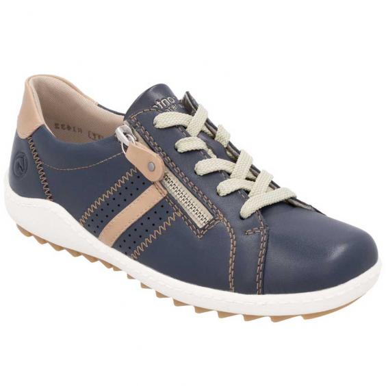 Remonte by Rieker Liv R1432 Lace-Up Sneaker Pazifik Navy (Women's)