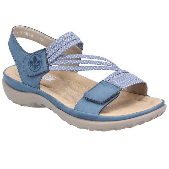 Rieker Franja 64870 Sandal Royal/ Jeans (Women's)