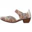 Rieker Mirjam 53 Mary-Jane Pump Beige Multi (Women's) 2